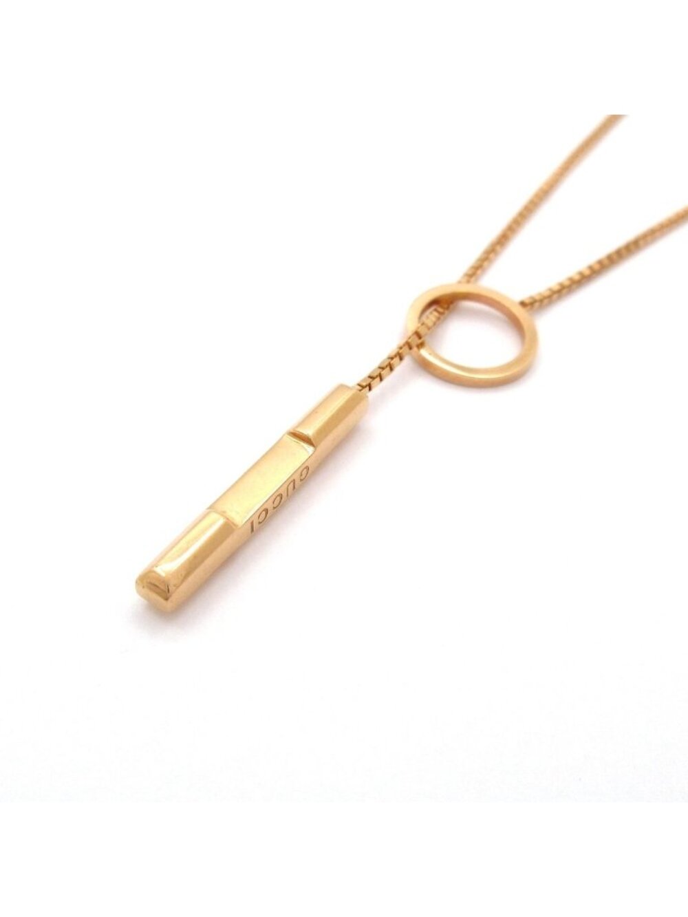 Gucci Necklace Lariat 18k Pink Gold - Picture 3 of 8